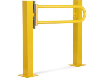 Barrière de protection industrielle rectangle en acier