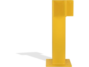 Barrière de protection industrielle rectangle en acier