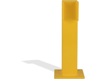Barrière de protection industrielle rectangle en acier