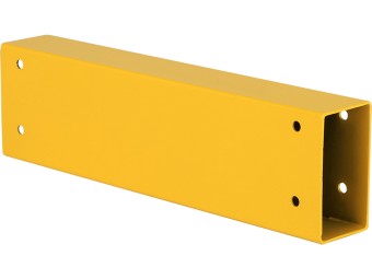 Barrière de protection industrielle rectangle en acier
