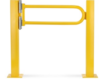 Barrière de protection industrielle rectangle en acier
