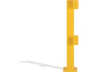 Barrière de protection industrielle rectangle en acier