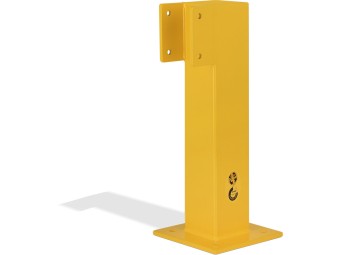 Barrière de protection industrielle rectangle en acier