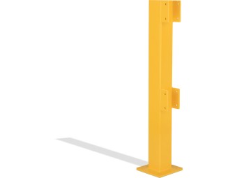 Barrière de protection industrielle rectangle en acier