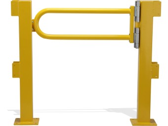 Barrière de protection industrielle rectangle en acier