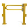 Barrière de protection industrielle rectangle en acier