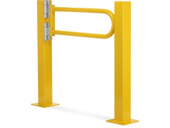 Barrière de protection industrielle rectangle en acier