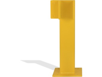 Barrière de protection industrielle rectangle en acier