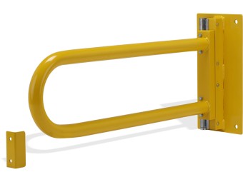 Barrière de protection industrielle rectangle en acier