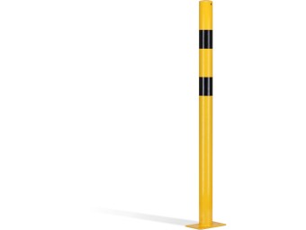 Poteau antichoc de protection industriel en acier