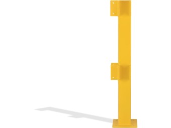 Barrière de protection industrielle rectangle en acier