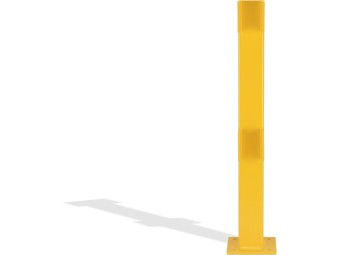 Barrière de protection industrielle rectangle en acier