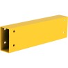 Barrière de protection industrielle rectangle en acier