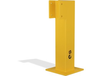 Barrière de protection industrielle rectangle en acier