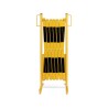 Barrière extensible en acier sur pied