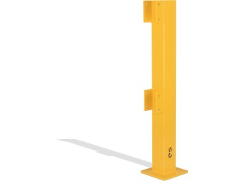Barrière de protection industrielle rectangle en acier