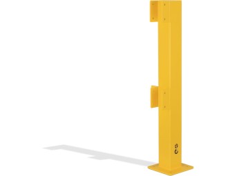 Barrière de protection industrielle rectangle en acier