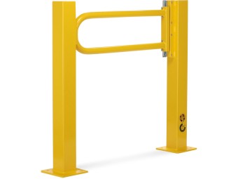 Barrière de protection industrielle rectangle en acier