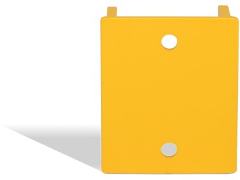 Barrière de protection industrielle rectangle en acier