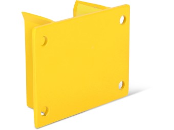 Barrière de protection industrielle rectangle en acier