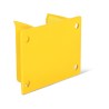 Barrière de protection industrielle rectangle en acier