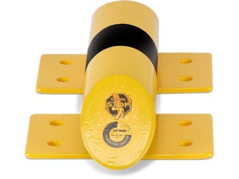 Butée de protection stop-roues industrielle