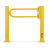 Barrière de protection industrielle rectangle en acier