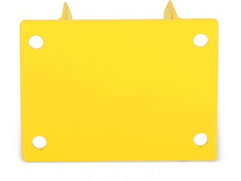 Barrière de protection industrielle rectangle en acier