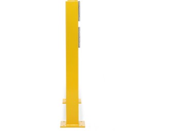 Barrière de protection industrielle rectangle en acier
