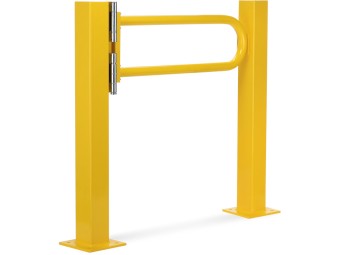 Barrière de protection industrielle rectangle en acier
