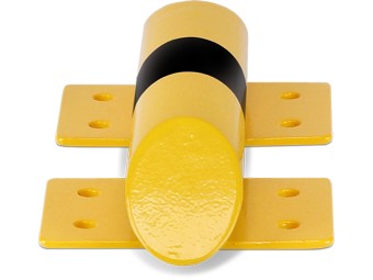 Butée de protection stop-roues industrielle