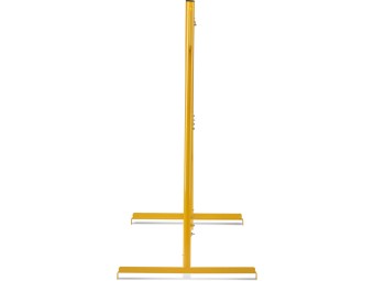Barrière extensible en acier sur pied