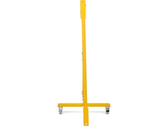 Barrière extensible en acier avec fixation murale