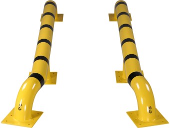 Guide-roues pour camions et protège les quais de chargement