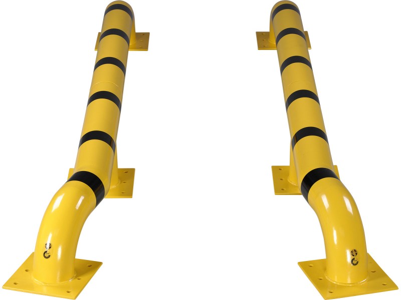 Guide-roues pour camions et protège les quais de chargement