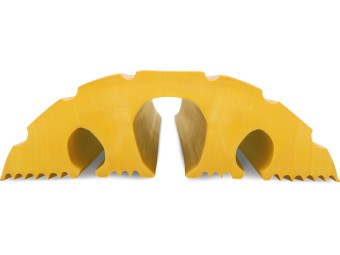 Passe-câbles caoutchouc 3 canaux