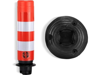 Poteau de stationnement flexible