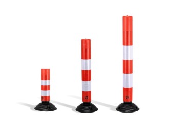 Poteau de stationnement flexible