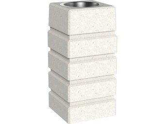 Cendrier béton à poser ARES