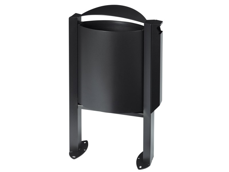 Poubelle urbaine extérieure sur pied Arkéa