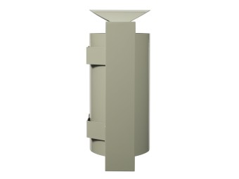 Corbeille extérieure murale Arkéa 50L