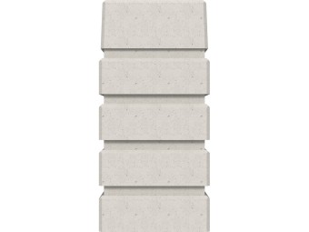 Cendrier béton à poser ARES