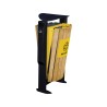 Poubelle double flux façade bois 2 x 60L - Arkéa
