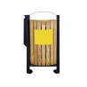 Poubelle double flux façade bois 2 x 60L - Arkéa