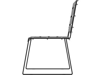 Banc public en métal - Balade