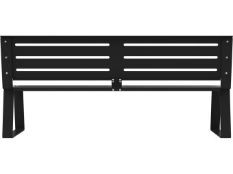 Banc public en métal - Balade