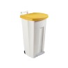 Poubelle alimentaire mobile à pédale 90L - HACCP - Boogy