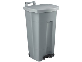 Poubelle alimentaire mobile à pédale 90L - HACCP - Boogy