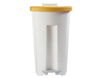 Poubelle alimentaire mobile à pédale 90L - HACCP - Boogy