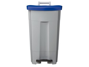 Poubelle alimentaire mobile à pédale 90L - HACCP - Boogy